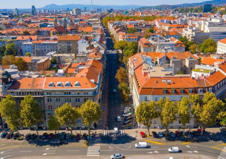 Zagreb from above